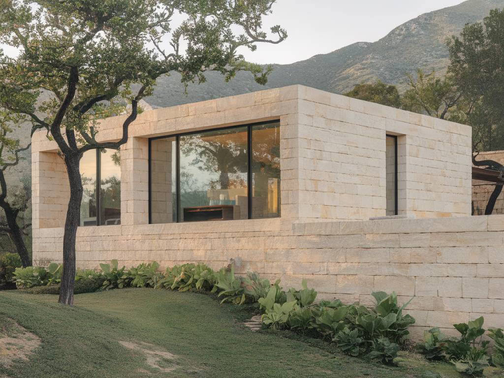 « Construire sa maison en pierre naturelle : tradition et modernité »