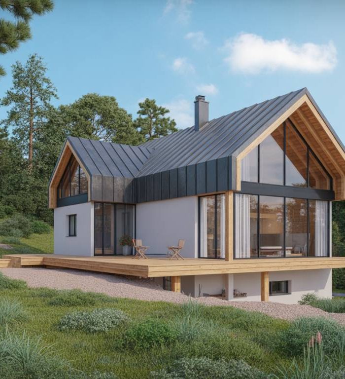 Comment réussir l’aménagement d’une maison à ossature bois sur terrain en pente : plans, construction et valorisation immobilière